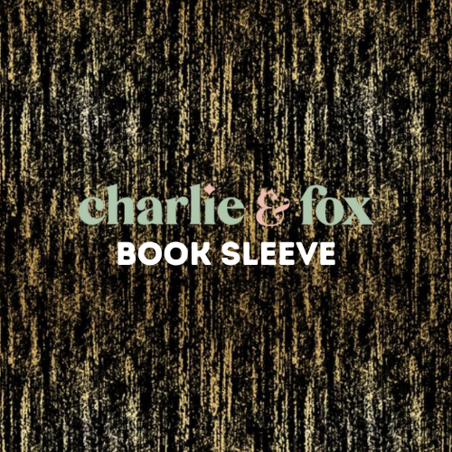 Book Sleeve - Brushed Gold - Charlie & Fox Co